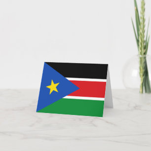 Carte Drapeau du Soudan du Sud