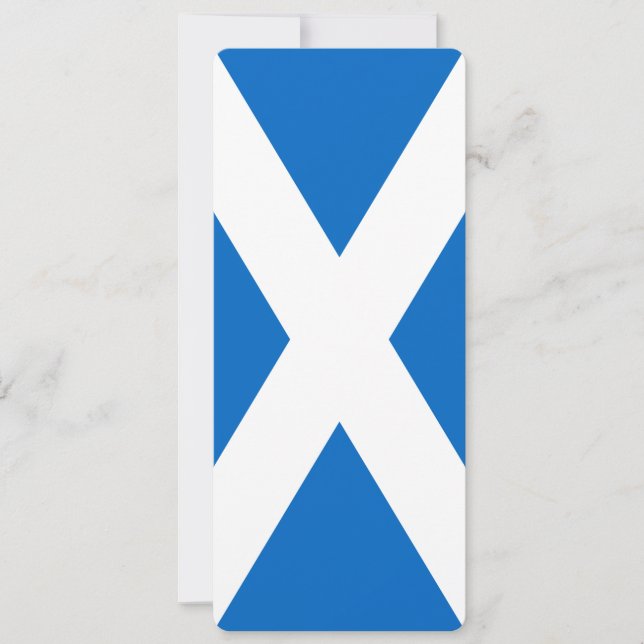 Carte Drapeau écossais (Devant)