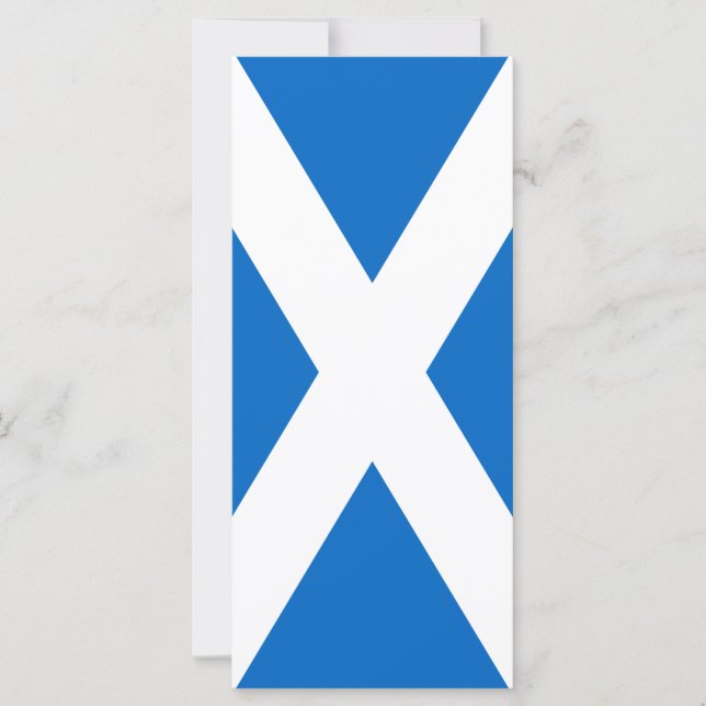 Carte Drapeau écossais (Devant)