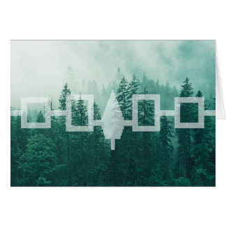 Carte Drapeau Forêt Brute Haudenosaunee