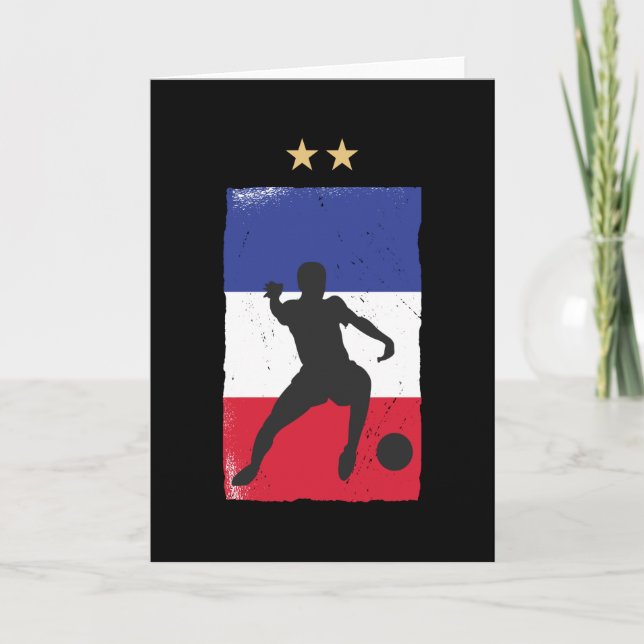 Carte Drapeau français du drapeau français du maillot de (Devant)