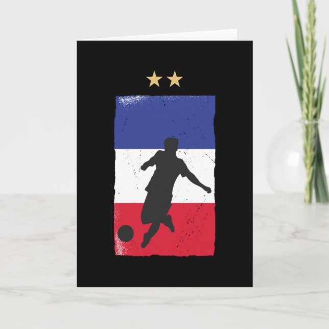 Carte Drapeau français du drapeau français du maillot de (Devant)