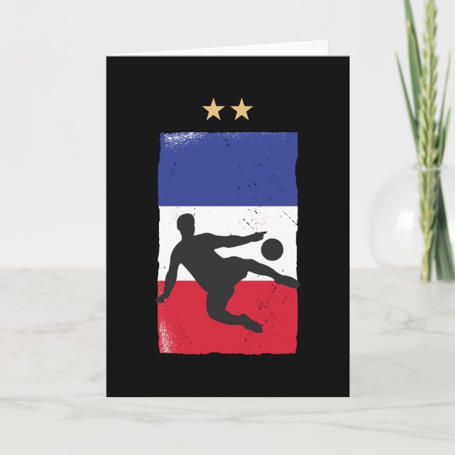 Carte Drapeau français du drapeau français du maillot de (Devant)