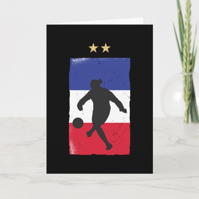 Carte Drapeau français du drapeau français du maillot de (Devant)