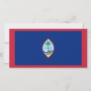 Carte Drapeau Guam
