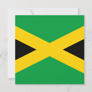 Carte Drapeau jamaïcain