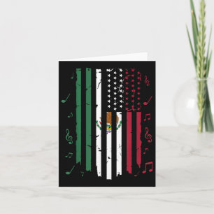 Carte Drapeau mexicain américain Drapeau mexicain