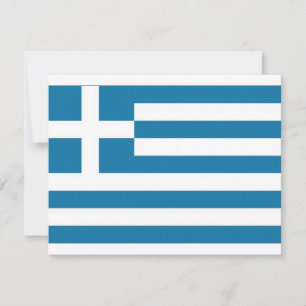 Carte Drapeau national de Grèce