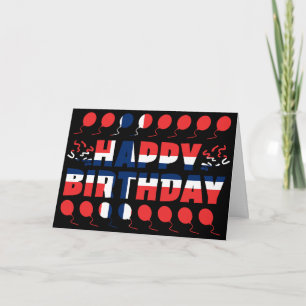 Carte Drapeau norvégien Anniversaire patriotique