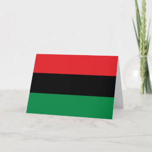 Carte Drapeau panafricain