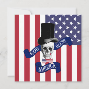 Carte Drapeau patriotique américain