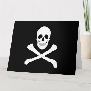 Carte Drapeau Pirate (Jolly roger)