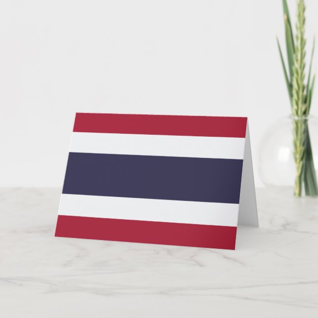 Carte Drapeau thaïlandais (Thaïlande) (Devant)
