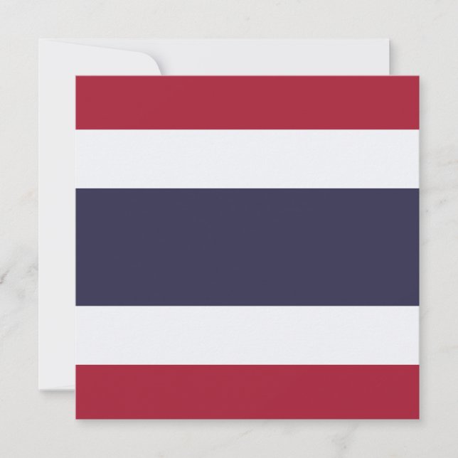 Carte Drapeau thaïlandais (Thaïlande) (Devant)