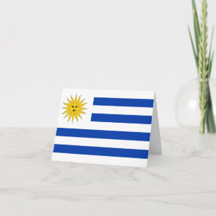 Carte Drapeau uruguayen