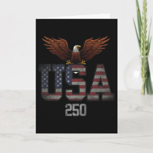 Carte Drapeau Usa 250 Ans Aigle 250ème Anniversaire 4 Ju