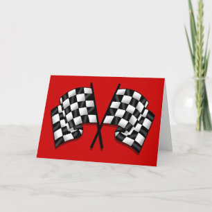 Carte Drapeaux - Motorsport à damiers drapeau de course