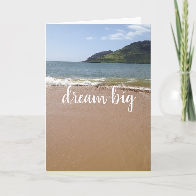 Carte Dream big Kauai (Devant)