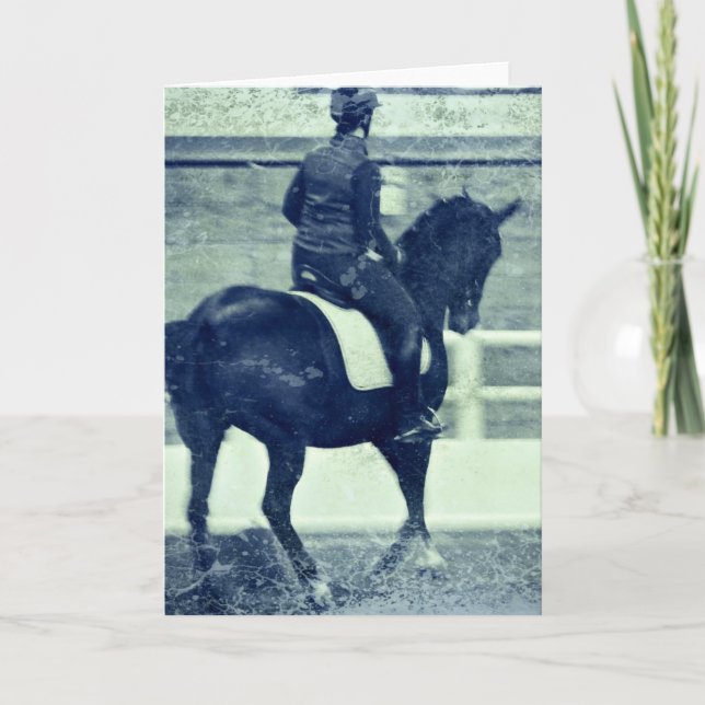Carte Dressage Grunge (Devant)