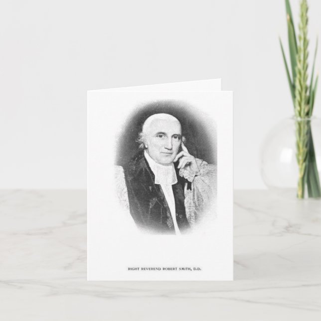 Carte Droite. Rev. Robert Smith (Devant)