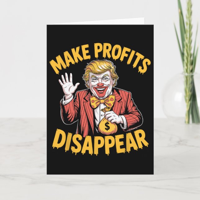 Carte Droits de douane de Trump Récession Mème Faire dis (Devant)