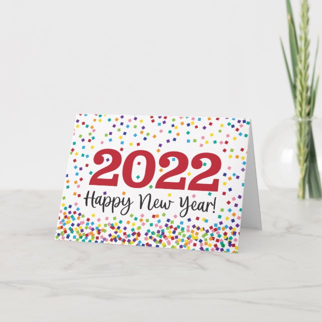 Carte Drôle 2022 Bonne année (Devant)