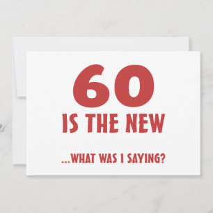 Carte Drôle 60e anniversaire Gag Cadeaux