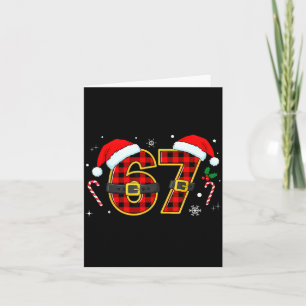 Carte Drôle 67 Mème Noël Xmas Pyjama Hommes Femmes Enfan