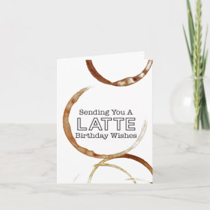 Carte Drôle Amateur De Café Dernière Voeux