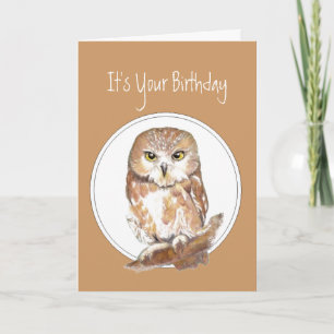 Carte Drôle, Anniversaire, Avec L'Âge Vient La Sagesse ?
