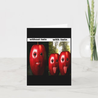 Carte Drôle Bête Ai Gen Z Mème Rot Cerveau Humour Jumeau