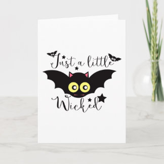 Carte Drôle cadeaux d'Halloween - Juste un peu pervers
