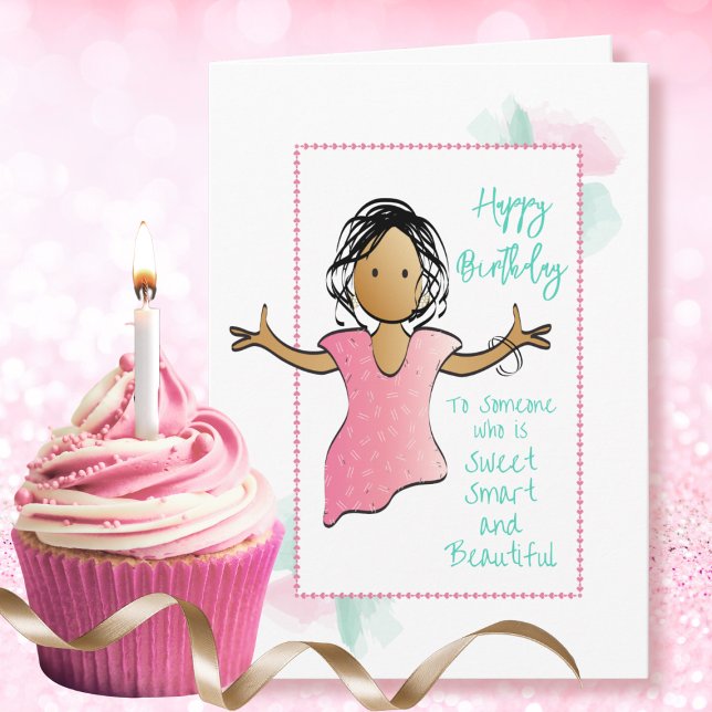 Carte Drôle Caricature comique pour son anniversaire (Créateur téléchargé)