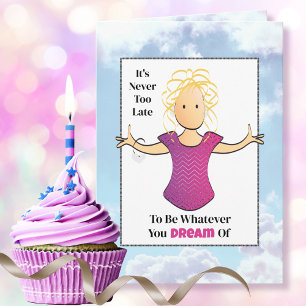 Carte Drôle caricature sarcastique pour son anniversaire