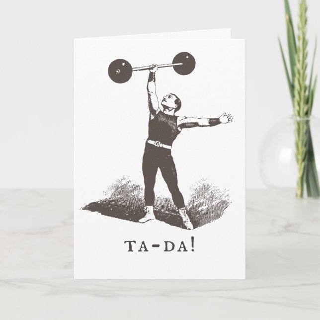Carte drôle de la fête des pères modèle d'humour v (Devant)