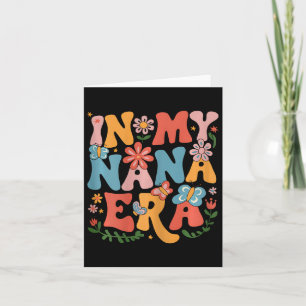 Carte Drôle de moi à l'ère Nana Rétro Groovy Fête des mè