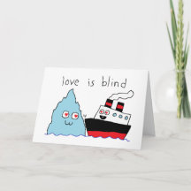 Drôle de Titanic et Iceberg Love Is Blind