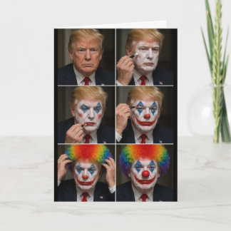 Carte drôle de Trump