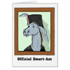 Carte drôle d'obtention du diplôme