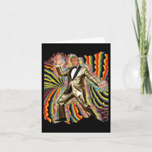 Carte Drôle Donald Trump Disco Dancing 60s les années 70