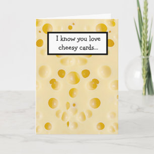 Carte Drôle fromage