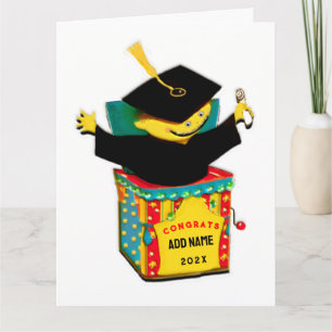 Carte Drôle Graduation 2025