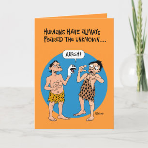 Carte Drôle Halloween Fright