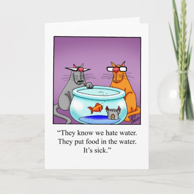Carte Drôle Happy Pet Owner's Day Greeting Card (Devant)