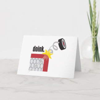 Carte Drôle Hockey