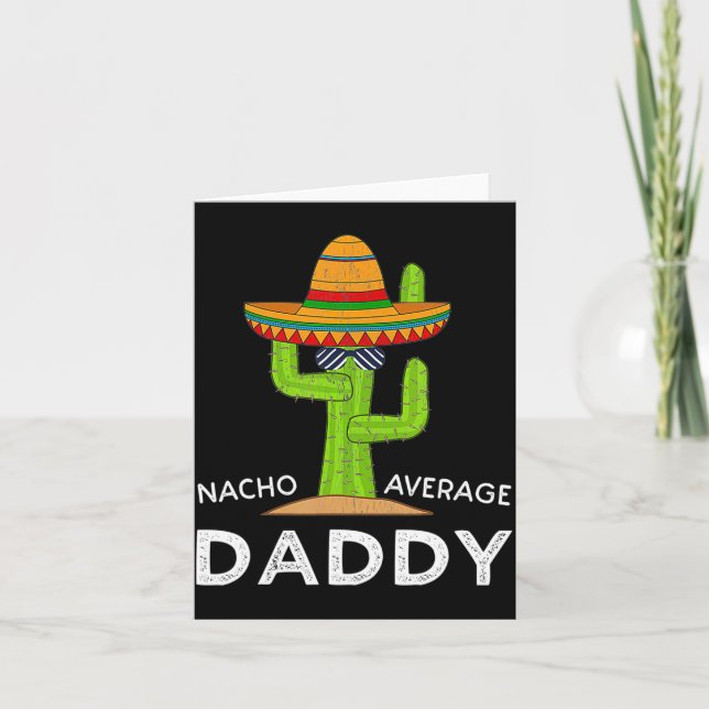 Carte Drôle Humour Papa Nouveau Humoristique Mème Drôle  (Devant)
