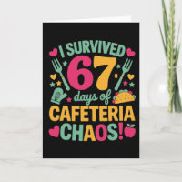 Drôle j'ai survécu 67 jours cafétéria chaos école