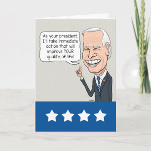 Carte Drôle Joe Biden aime les personnes âgées Anniversa