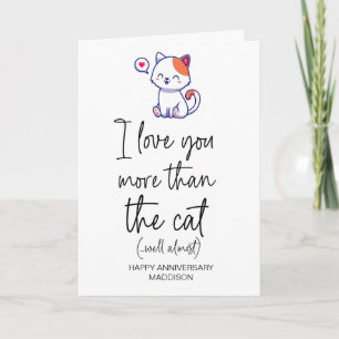 Carte Drôle Joyeux cadeau de jour de Valentines pour pet