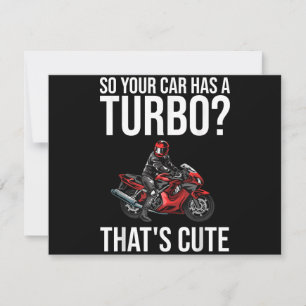 Carte Drôle Moto Vélo Sportbike Cadeau Hommes Femmes Mot